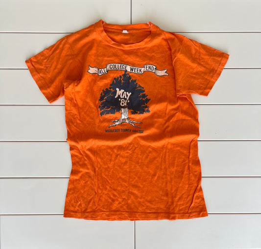 Orange Middlesex County College T-Shirt